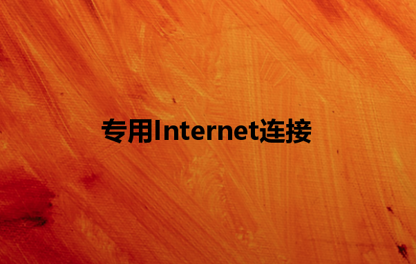 为什么专用Internet连接很重要?